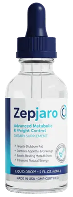 Zepjaro liquid drops for weight management - fast-absorbing metabolism booster