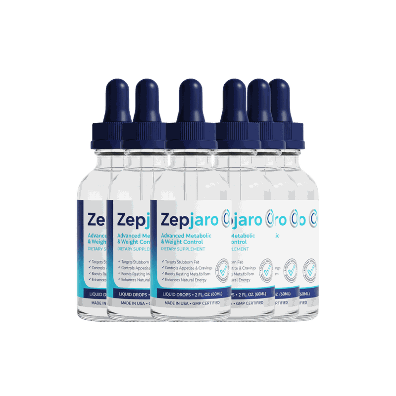Zepjaro Drops 6 Bottles Package - Best Value